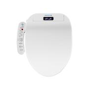 Tapa Wc Universal Tapa de inodoro inteligente cierre lento, calefactable, con agua tibia y seca, pantalla digital for baños modernos(480x390x120mm,AU PLUG_COLOR3)