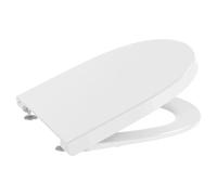 Tapa y aro para inodoro compacto fabricados en material antibacteriano Meridian Roca A8012AB00B