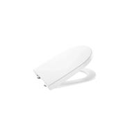 Roca A801D22001 Asiento y Tapa con caída amortiguada, The Gap Round Compacto, Blanco