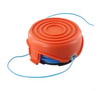 Tapa y línea de carrete de repuesto para modelos Black & Decker GL650 GL660 GL670 GL315 GL655 GL656, A6442-XJ, pieza compatible para mantener un rendimiento óptimo de corte en tu jardín