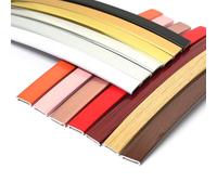 Tapacantos Flexible en Forma de U para Muebles, Canto en Forma de U de 5 m, moldura autoadhesiva de PVC, moldura autoadhesiva, Borde Flexible for Espejo(Matt Black,10mm)