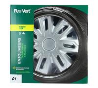 Tapacubos 13 pulgadas Feu Vert 01 4 uds