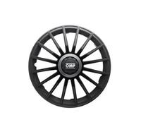 Tapacubos 14 pulgadas OMP negro/carbón 4 ud