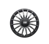 Tapacubos 14 pulgadas OMP negro/gris 4 ud