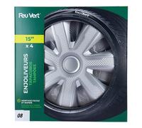 Tapacubos 15 pulgadas Feu Vert 08 4 uds