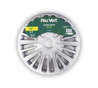 Tapacubos 16" Feu Vert Motion: 1 Unidad, Llantas de Acero, Doble Capa plata