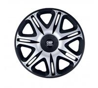 Tapacubos 16" ghost OMP speed black silver 4ud