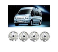 Tapacubos 4 tapacubos de 16 Pulgadas para Rueda de Coche para Ford para Transit para MK6 para MK7 V348 R16 Conjunto tapacubos