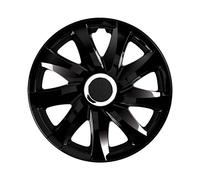 Tapacubos universales NRM 15 pulgadas negro 4 piezas DRIFT