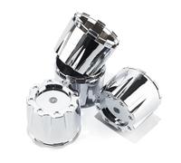 Tapacubos de 1/4 Pulgada (diámetro Exterior: 83 mm/3,27"), diámetro Interior: 79,5,13", compatibles con Llantas Metal 950 y 951, cromados, o 6 espárragos, 353K83 S409-16(4Pcs Chrome)