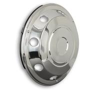 Tapacubos de acero inoxidable de 17,5" curvado, universal, apto para camiones, furgonetas, etc. de 17,5 pulgadas.