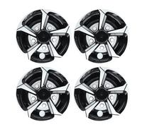Tapacubos de Rueda de Coches de para Carrito de EZ GO Club de 8 Pulgadas de Repuesto, Negro, Tapacubos Totalmente Envolvente, Protector de Llanta, Juego de 4 Cubos de