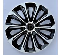 Tapacubos Extra Strong Negro/Blanco, 14 Pulgadas, Juego de 4 Unidades