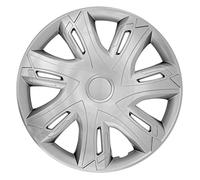 Tapacubos NRM N-Power 15" Pulgadas 4 Unidades (Plata)