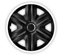 Tapacubos universales 15 pulgadas FAST LUX blanco 4 piezas