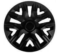 Tapacubos Universales 16'' THE BEST negro mate 4 piezas adaptables