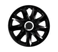 Tapacubos universales NRM 15 pulgadas negro 4 piezas DRIFT