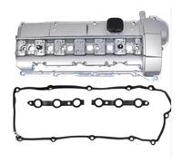 Tapaderas de válvulas Tapa De Válvula Aluminio, Aceite Y Junta Para E36 E39 323is 328is 528i M3 2.8L 1996-1999 Cubierta de válvula