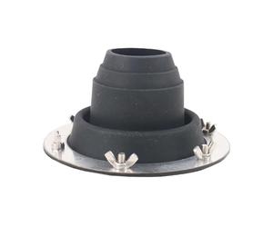 Tapajuntas de tubo de estufa para tienda de campaña, gato de estufa de tienda - Kit de chimenea de techo de alta temperatura,Bota de tubo de gato de techo flexible, tapajuntas de humos para de