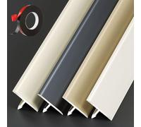 Tapajuntas Suelo Autoadhesivo, Perfil De Transición Sin Taladrar, 270cm Cubre Juntas Plano De Aluminio Para Reformas, Tira De Unión Ancha Para Suelo Vinílico Y Baldosas(Champagne,3pcs*90 * 2cm)