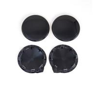 Tapas centrales para Cubos 4 Unidades, for buje de 58 mm diámetro Exterior y 53,5 Interior. Tapas centrales Impermeables, Resistentes al Polvo a la corrosión. Repuesto