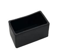 Tapas Cuadradas for Patas De Sillas, Cubierta Rectangular Goma for Pies Mesa, Tapones Tubería, Calcetines Antipolvo, Protector Suelo, Nivelación Muebles, 4/6/8 Uds(25x50mm,8 Pcs)