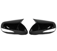 Tapas cubiertas espejos Para Lexus LHD IS350 IS250 ES350 2008-2012 Accesorios De Coche Marco De Espejo Retrovisor Lateral Cubierta Para Espejos Retrovisores Tapa Shell(Bright black)