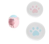 Tapas de agarre para el pulgar compatibles con Tamagotchi Paradise, lindas tapas de botón de silicona antideslizantes con estampado de huellas para accesorios de juegos