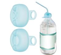 Tapas de botella de soda, botella de agua mineral, cubierta de sellado de silicona, tapa de bebida fresca de larga duración para interiores y exteriores, playa, escuela, fiesta