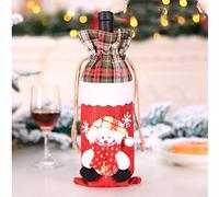 Tapas de botellas de vino de vacaciones 2020 decoraciones de Navidad para muebles para el hogar adornos de vacaciones regalos feliz año nuevo 2021