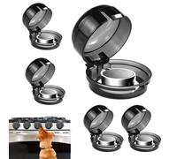 Tapas De Botón De Seguridad De Estufa - Cubiertas De Bloqueo Del Horno Kit De Guardia Para La Cocina En Casa