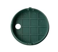 Tapas de caja de válvulas verdes para sistemas de aspersión redondos, control de riego, jardín, parques, uso industrial público, tapa de control de riego