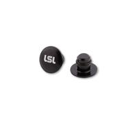 Tapas de cubierta LSL para rosca de espejo M10, negro brillante, negro