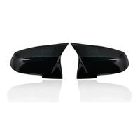 Tapas de cubiertas de espejos Para BMW 1 2 3 4 Series F20 F30 F31 F32 F34 F36 E84 2014-2018 1 Par De Tapas De Cubierta De Espejo Retrovisor Lateral(Bright black)
