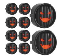 Tapas de enchufe eléctrico, Tapas de enchufe de salida,Gorra de salida Ghost Smile 10X | Protectores de enchufes eléctricos, protectores de enchufe de seguridad para el hogar, tapas de seguridad a