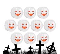 Tapas de enchufes, tapas de enchufe eléctrico | Gorra de salida Ghost Smile 10X | Protectores de enchufes eléctricos, protectores de enchufes de seguridad para el hogar, tapas de seguridad a prueba de