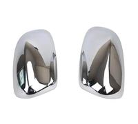 Tapas de Espejo Para Cherokee 2014-2018 Para Compass 2017-2019 Cubierta De Espejo Retrovisor Lateral Fibra De Carbono(Silver)