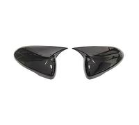 Tapas de Espejo Para KIA K3, Para Cerato, Para Forte 2019-2022, Cubierta Espejo Retrovisor Lateral, Moldura Caja Visión Trasera Puerta Exterior Tapa de espejo retrovisor(Gloss Black)