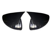 Tapas de Espejo Para KIA K3, Para Cerato, Para Forte 2019-2022, Cubierta Espejo Retrovisor Lateral, Moldura Caja Visión Trasera Puerta Exterior Tapa de espejo retrovisor(Carbon)