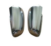 Tapas de Espejos Laterales para Audi A3, S3 8P, A4, B7, B6, A6, S6, 4F, C6, S3, S4, S6, A3 Sportback, Cromo Mate Plateado, 2002, 2004, 2008