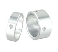 Tapas de extremo de aleación de aluminio, 25 mm de diámetro, | Fundas para mangos de Fitness para equipos de entrenamiento de fuerza, resistencia, antideslizantes, fáciles