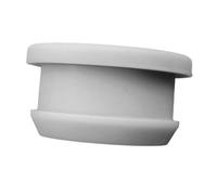 Tapas de extremo de sellado de silicona, tapones de junta de goma redondos for placa de aleación, juntas de sellado de tapón de orificio de fregadero de agua, 10 Uds.(Grey,22mm)