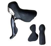 Tapas de freno de repuesto para Shimano ST-5700 105 Grupo, flexible | Funda de goma para palanca de cambios de bicicleta de carretera, fácil montaje en color azul