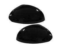 Tapas de la cubierta del espejo retrovisor del ala de la puerta L + R, color negro brillante, aptas para VW 5N 2007-2016 Tapa de cubierta de espejo