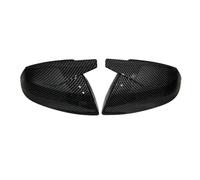 Tapas De La Cubierta Del Espejo Retrovisor Del Ala Lateral Del Coche Sin Asistencia De Carril Para Q5 SQ5 8R Q7 4L Facelift 2016-2021 Carcasa De Espejo Exterior(Carbon fiber pattern)