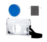 Tapas de lente de aluminio para cámara EVO, tapas rápidas y sencillas con cubierta de cámaras, conserva la calidad fotográfica al aire libre