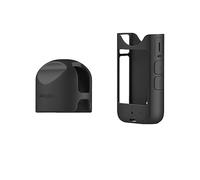 Tapas de Lente de Cristal Anti-Niebla Cámara para Insta360 X3, Protectores de Lente Funda Protectora de Silicona para cámara de acción para Insta360 x3 Accesorios (Funda de Silicona)