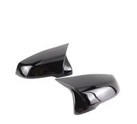 Tapas de los espejos laterales Para X1 F48 Para X2 F39 F44 F49 F52 G29 Serie 2 Touring F45 F46 Cubierta De Espejo De Fibra De Carbono Negro Brillante(Negro)