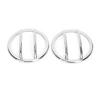 Tapas De Luz De Giro Para Ceja De Rueda, ABS Negro Y Color Brillante, Par Ajuste 2007 - 2017 - Protección Contra Arañazos Y Decoración, Instalación Fácil Para Vehículo (Colores brillantes)