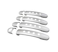 Tapas de manija de puerta de acero inoxidable cromado compatible con Citigo 2011-2022 - Protección de manija de puerta